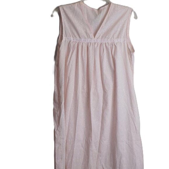 Vtg Ballet New York 2 Pc. Robe and Gown Butterfly Pink White Lace Ribbon Large - Picture 5 of 12